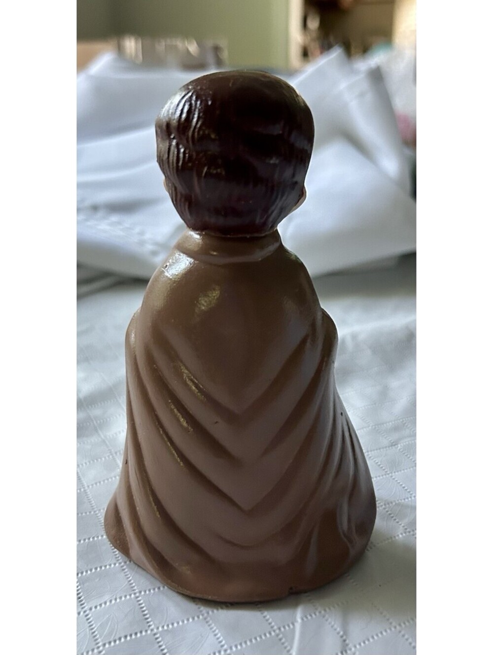 Vtg 1975 Hand Painted Nativity Figures Mary & Joseph Chalk Ware Christmas Creche - Picture 8 of 9